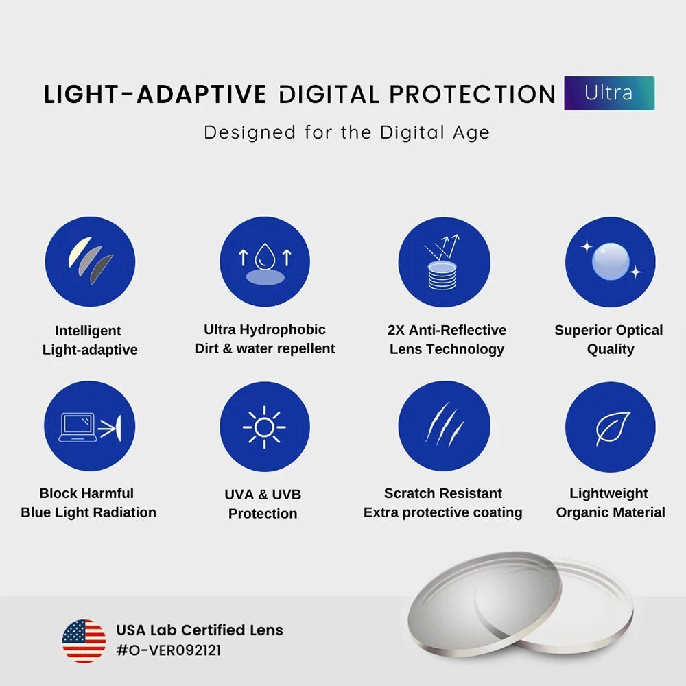 Jaden (LA Ultra) ULTRA Light-Adaptive Digital Protection Black & gold | Visioneer High Quality Eye Protection Eyewear 8